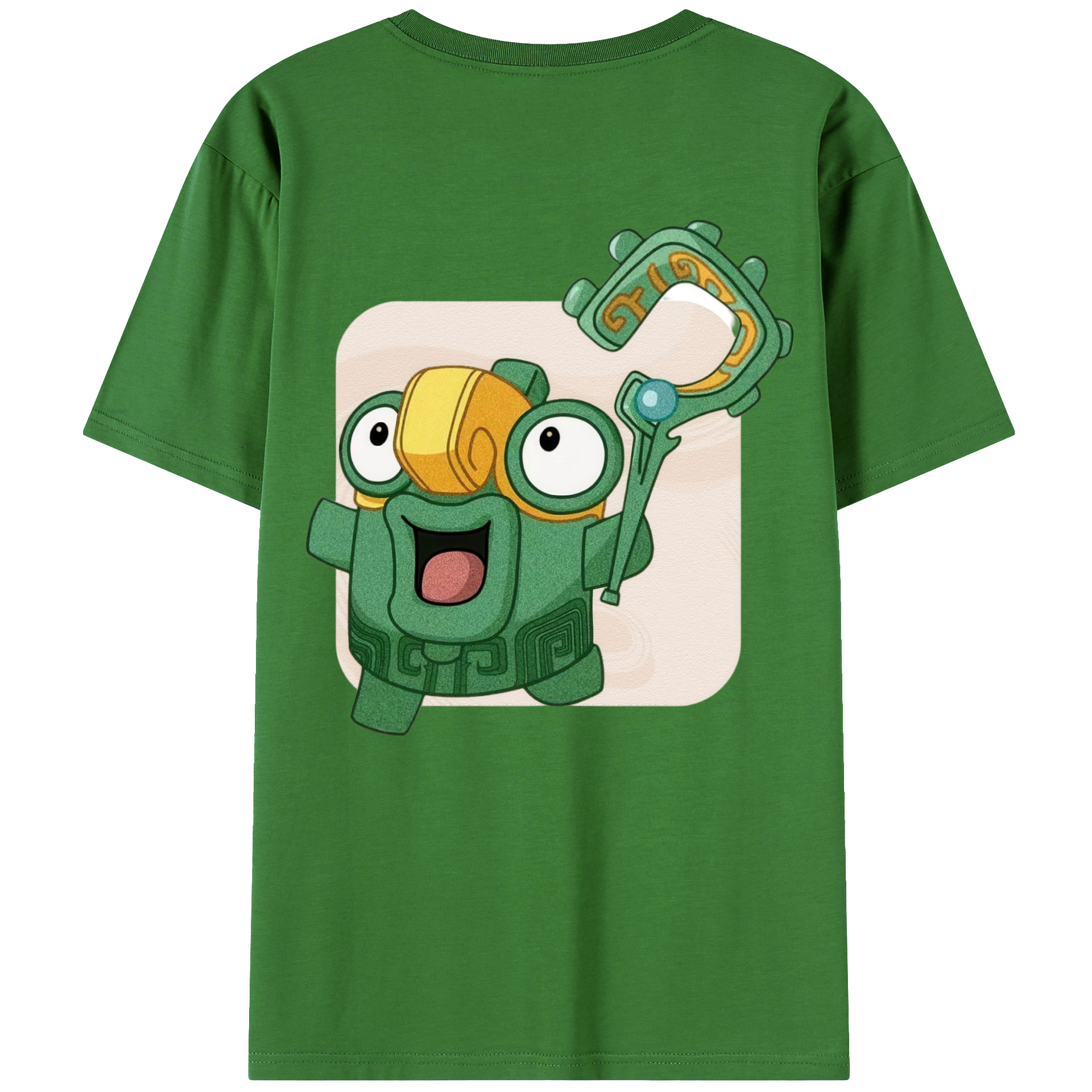 （画像用） Ne Zha 2 ナタ 魔童の大暴れ レディース半袖Tシャツ(バックプリント)